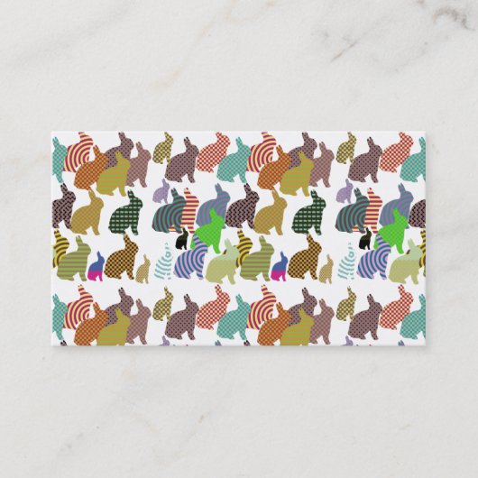 Funky Bunny Visitekaartje (Voorkant)