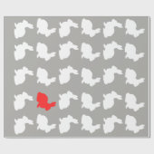 Funky Bunny Wrapping Paper Cadeaupapier (Vlak)