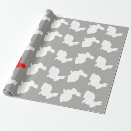 Funky Bunny Wrapping Paper Cadeaupapier