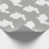 Funky Bunny Wrapping Paper Cadeaupapier (Hoek)