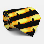 Funky Burry Port Stropdas (Opgerold)