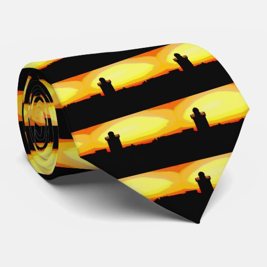 Funky Burry Port Stropdas (Opgerold)