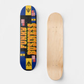 FUNKY BUSINESS JMT BARB 7 3/4" Skateboard Deck (Voorkant)