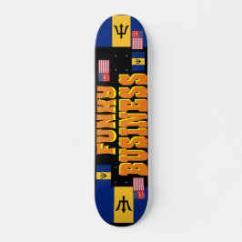 FUNKY BUSINESS JMT BARB 7 3/4" Skateboard Dek