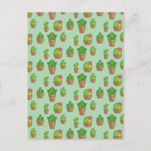 Funky Cactus Briefkaart