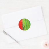 Funky Cactus Ronde Sticker (Envelop)