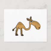 Funky Camel Cartoon Briefkaart (Voorkant)