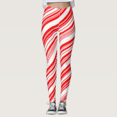 Funky Candy Cane 4Philippa Leggings (Voorkant)