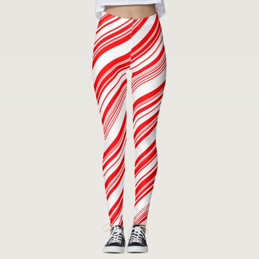 Funky Candy Cane 4Philippa Leggings (Voorkant)