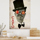 Funky Capo Poster! Poster (Keuken)