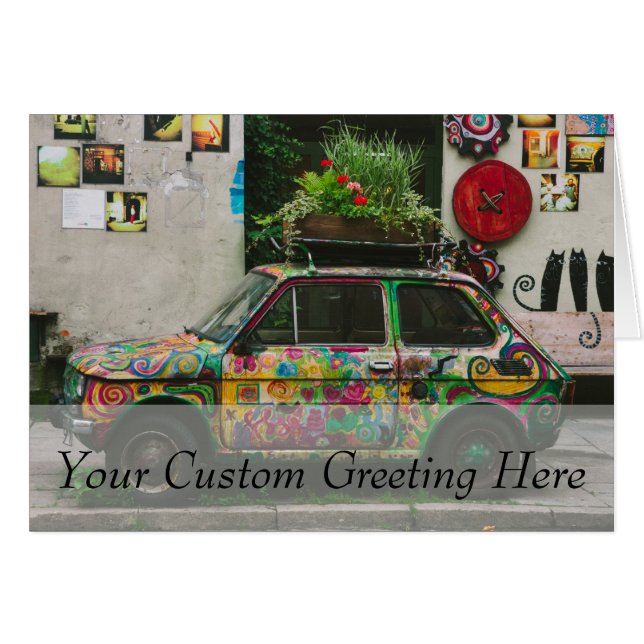 Funky Car (Voorkant Horizontaal)