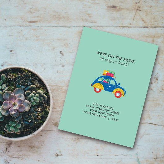 Funky Car Moving Aankondiging