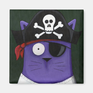 Funky Cats... Pet zonder kat Sparrow Magnet