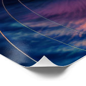 Funky Cat's Psychedelic Acid Dream World Perfect Poster (Hoek)