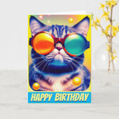 Funky Cat's Psychedelic DMT Avontuur Kaart (Gele Bloem)