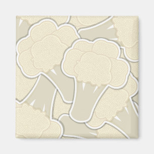 Funky cauliflower magneet