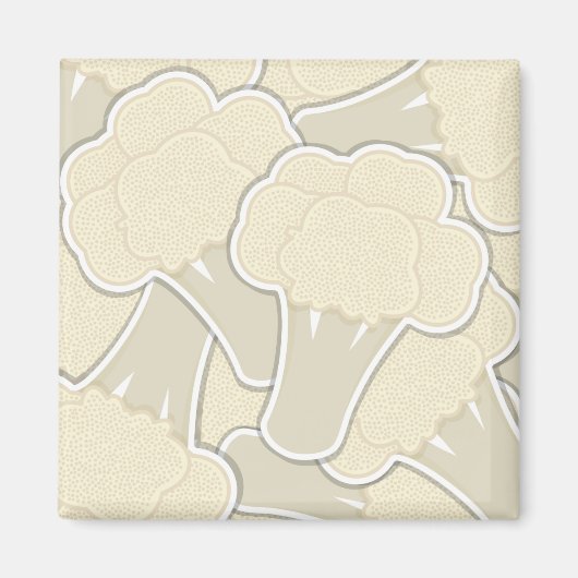 Funky cauliflower magneet (Voorkant)
