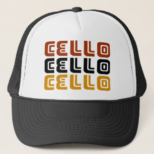 Funky Cello Trio Gift Trucker Pet