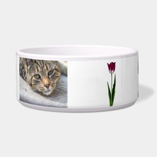 Funky Ceramic Pet Bowl Voerbakje (Links)