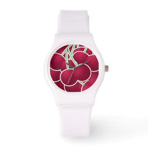 Funky cherry horloge