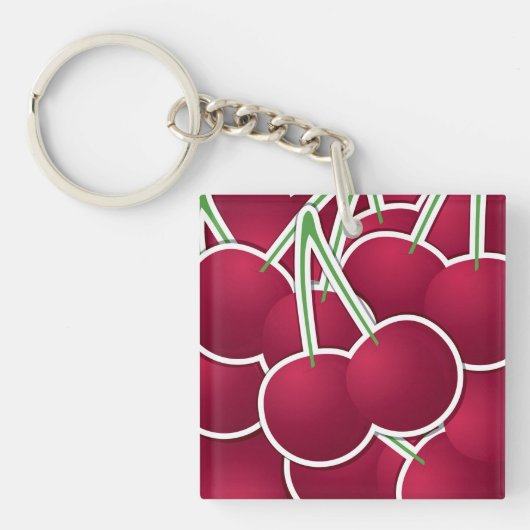 Funky cherry sleutelhanger (Voorkant)