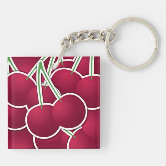 Funky cherry sleutelhanger (Achterkant)