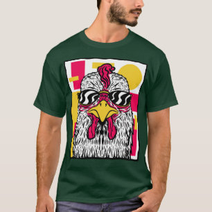 Funky Chicken Illustratie T-shirt