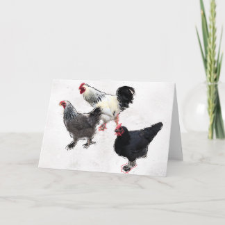 Funky Chickens Kaart