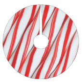Funky Chrstmas Candy Canes Kerstboom Rok (Voorkant)