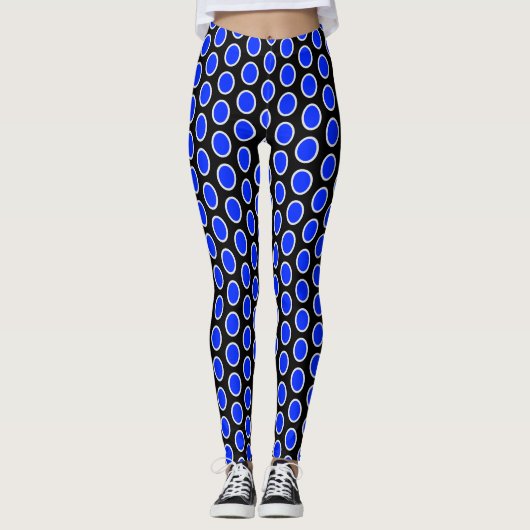 Funky Circles Spots Power Legging (Voorkant)