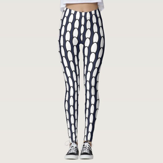 Funky Circles Spots Power Legging (Voorkant)