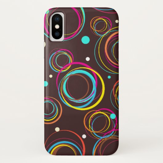 Funky Circular Patterated multi-phone case (Achterkant)