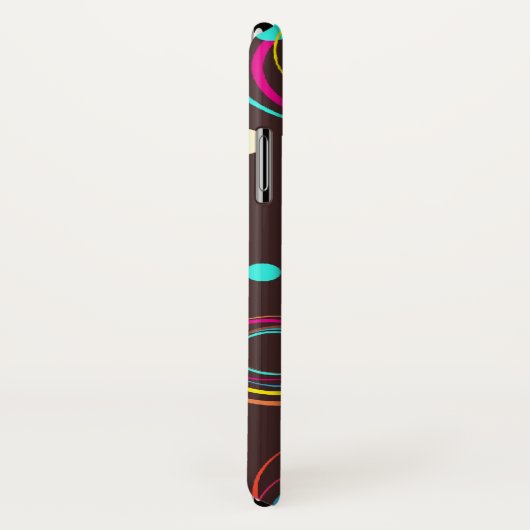 Funky Circular Patterated multi-phone case (Achterkant / rechts)