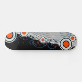 Funky Circular Pattern Skateboard (Horizontaal)