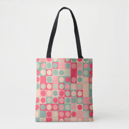 funky-cirkelraster tote bag