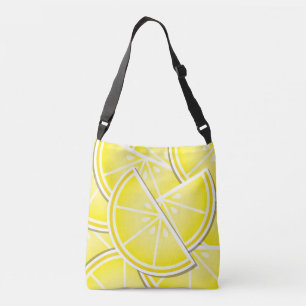 Funky citroenwiggen! crossbody tas