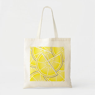Funky citroenwiggen! tote bag