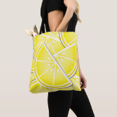Funky citroenwiggen! tote bag (Dichtbij)