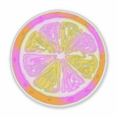 Funky Citrus Sticker (Voorkant)