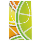 Funky citruswig klein cadeauzakje (Achterkant)