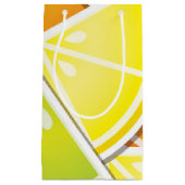 Funky citruswig klein cadeauzakje (Voorkant)