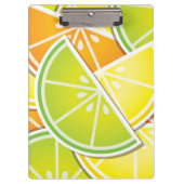 Funky citruswig klembord (Voorkant)