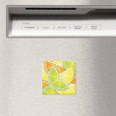Funky citruswig magneet (Insitu (Vaatwasser))