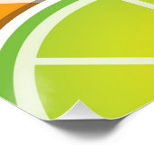 Funky citruswig poster (Hoek)