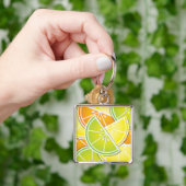 Funky citruswig sleutelhanger (Hand)