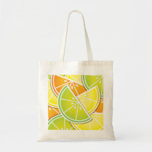 Funky citruswig tote bag