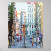 Funky City Life Poster (Voorkant)