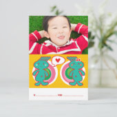 Funky Classroom Kind Valentijnsdag Kaart (Staand voorkant)