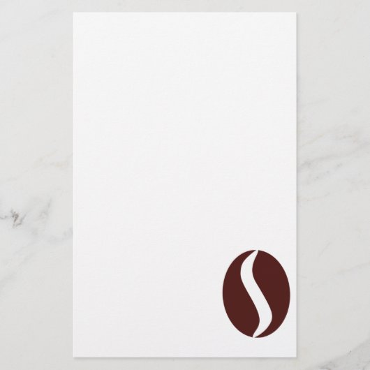 Funky Coffee Bean Briefpapier (Voorkant)