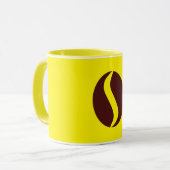 Funky Coffee Bean Mok (Voorkant links)